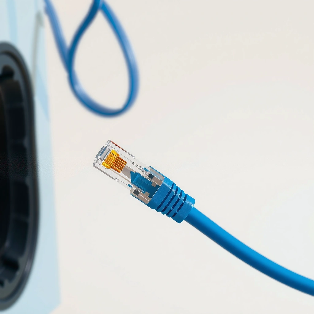 Diagram illustrating how Ethernet cables send data between devices in a network