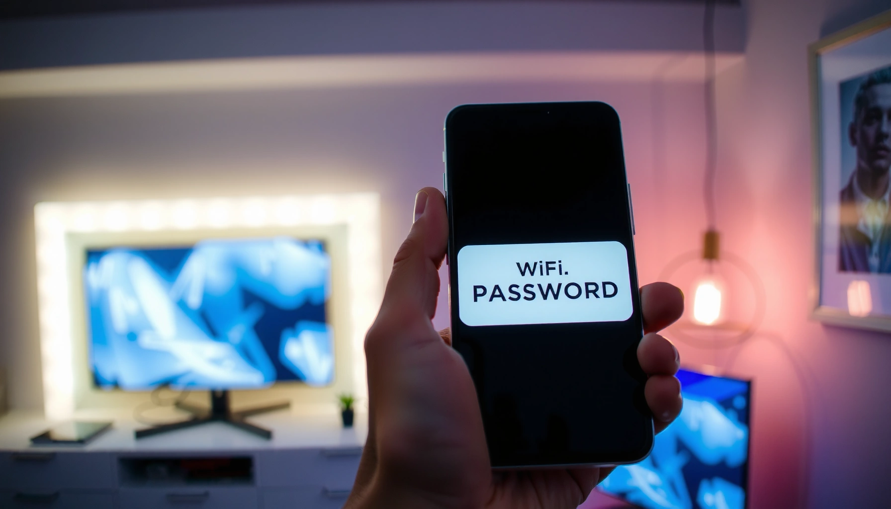 Image illustrating quick ways to obtain a WiFi password effectively.