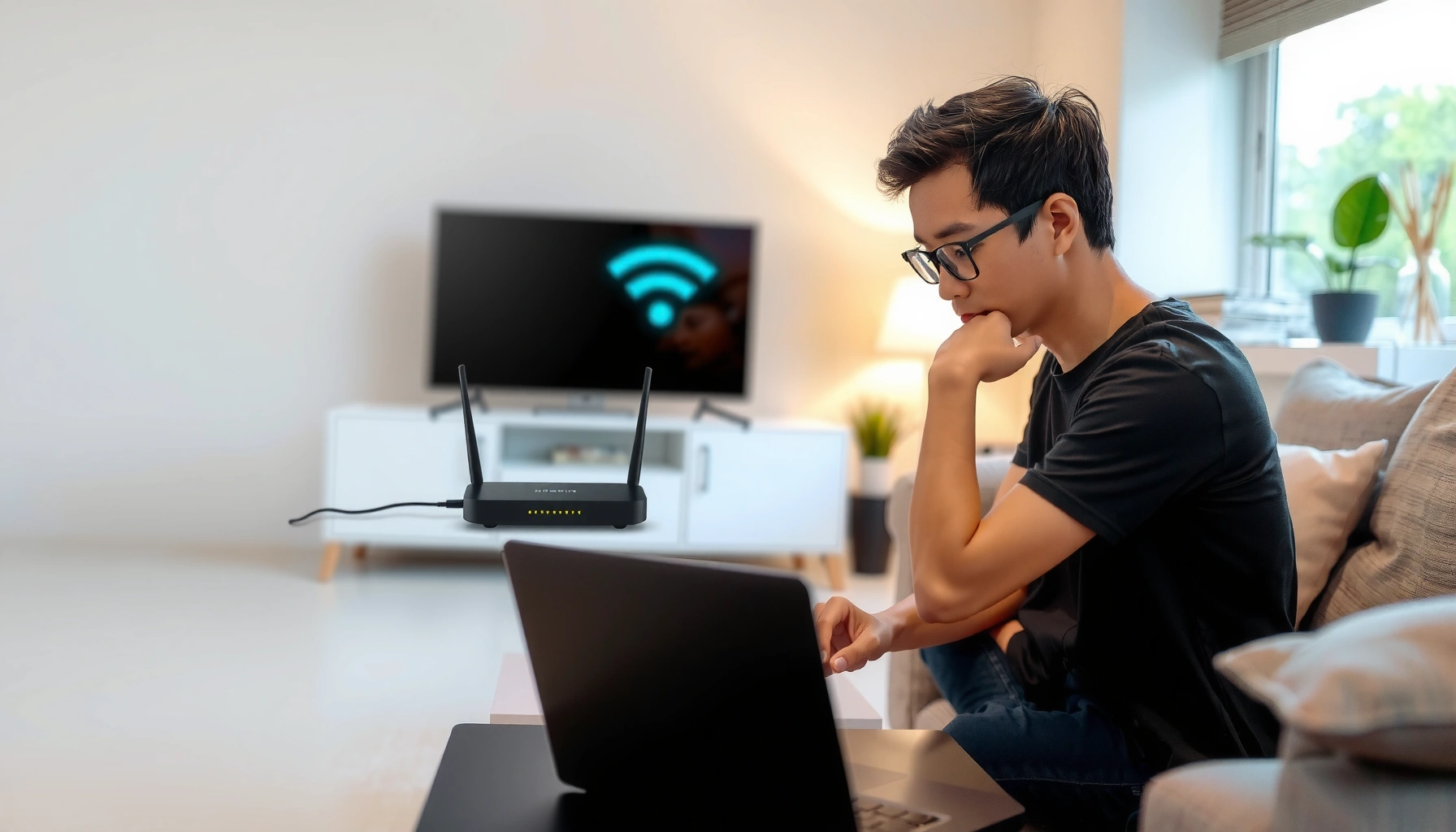 Step-by-step guide for setting up WiFi with visual instructions and tips.