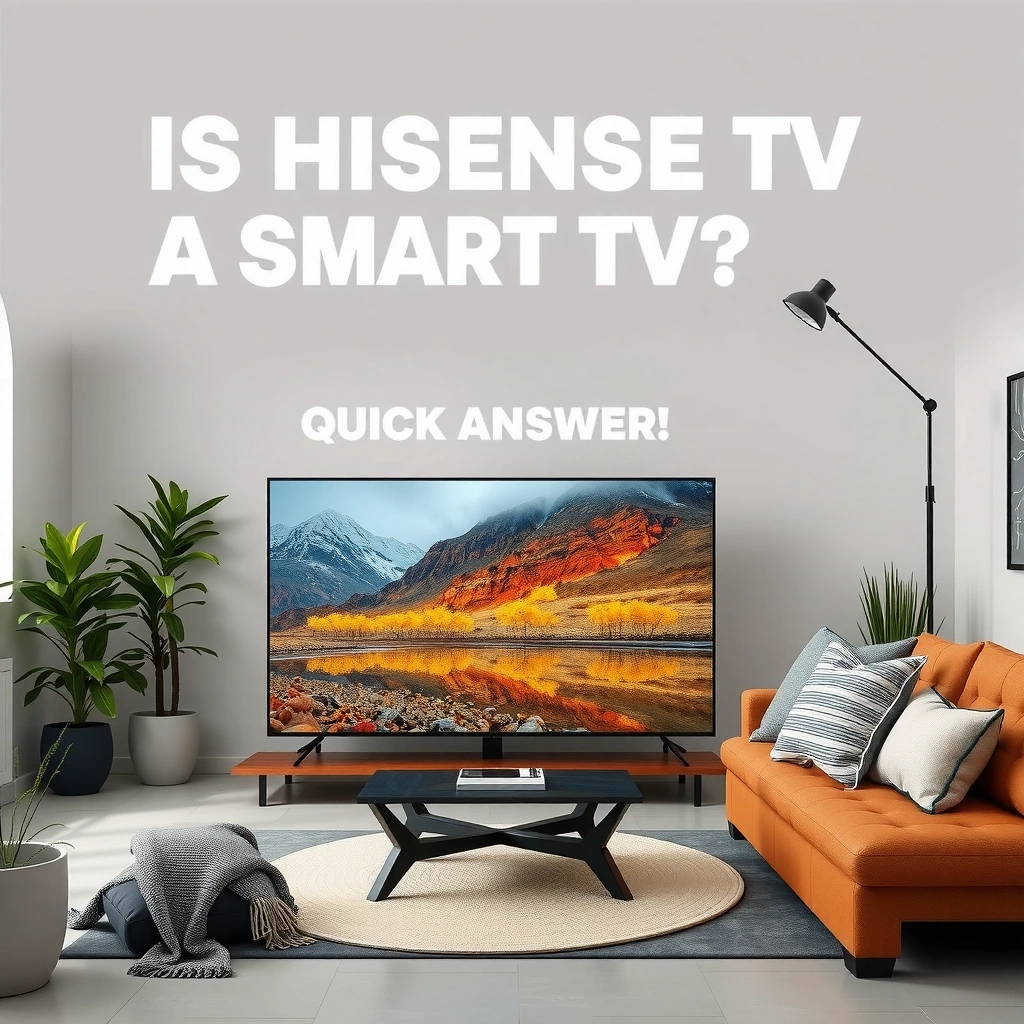 A guide on how to determine if your Hisense TV is a smart model with features and specifications.