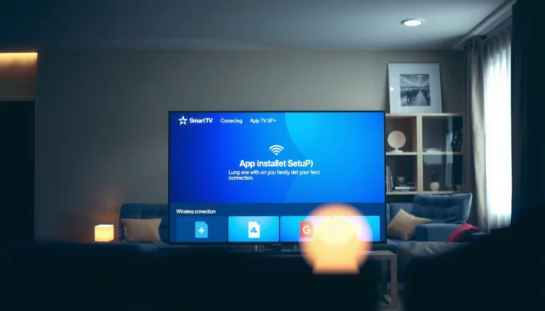 Step-by-step guide on how to install apps on a Smart TV for easy access to streaming services.