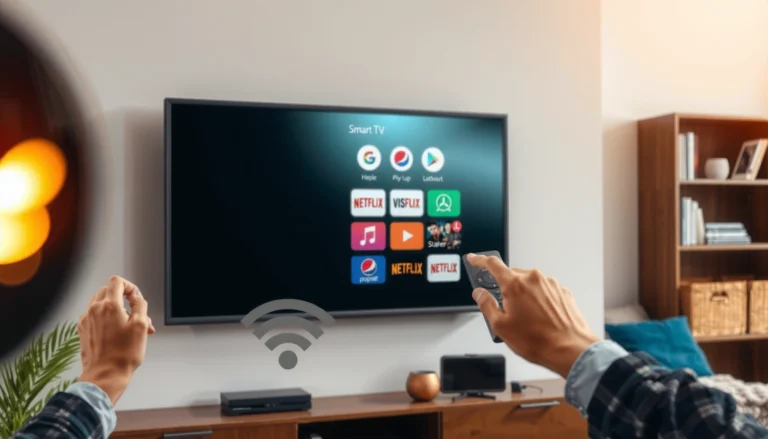 Step-by-step guide to setting up Internet TV on a Smart TV.