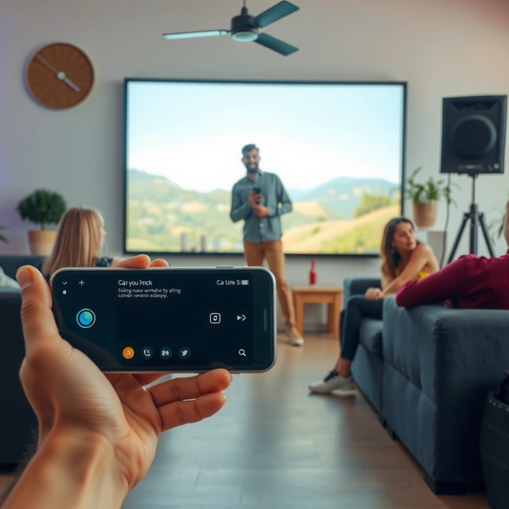 iPhone - can you hook up a projector to an iphone