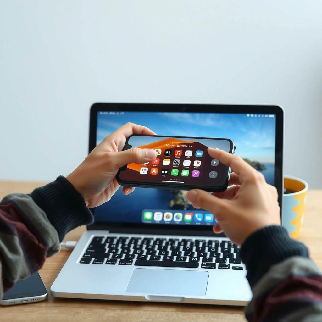 iPhone Laptop Compatibility - can you project iphone to laptop