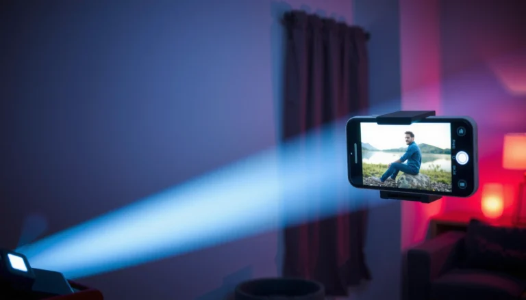 Using an iPhone as a projector with tips and tricks for better viewing.
