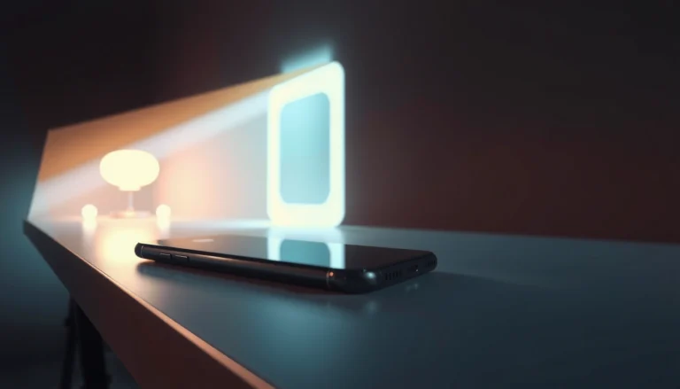 Image illustrating the concept of whether iPhone has a built-in projector feature.