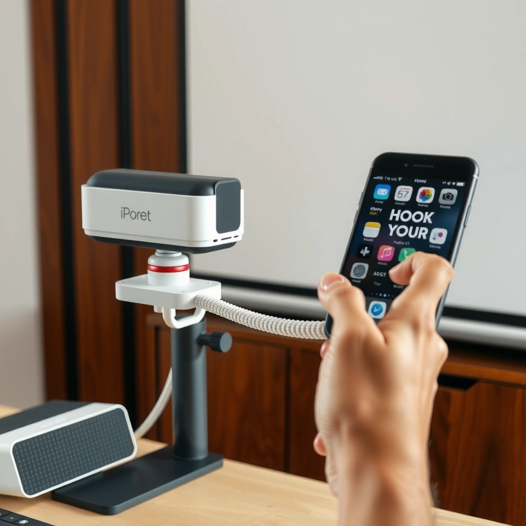 iPhone Projector Ports - how to hook up iphone to projector