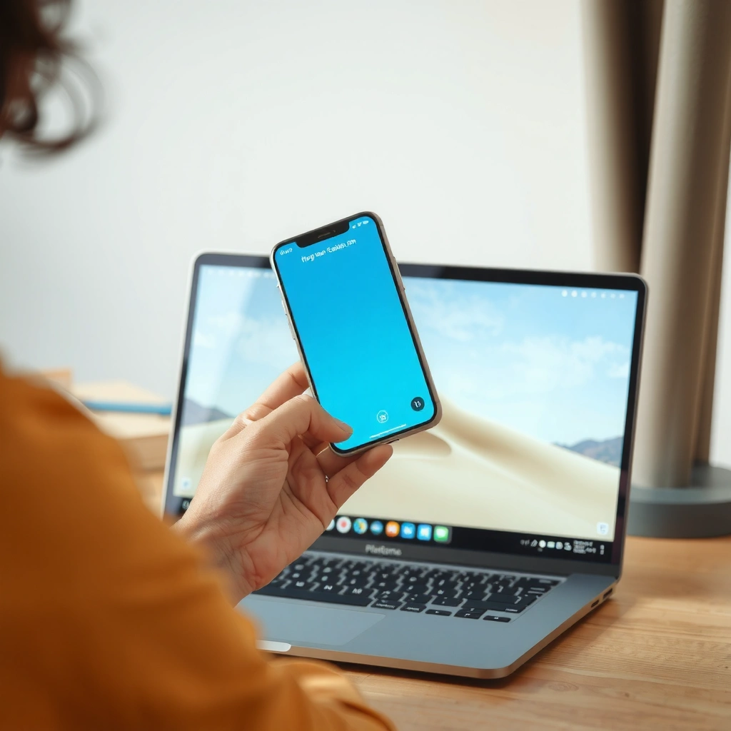 Laptop and Phone Support - can we project mobile screen on laptop