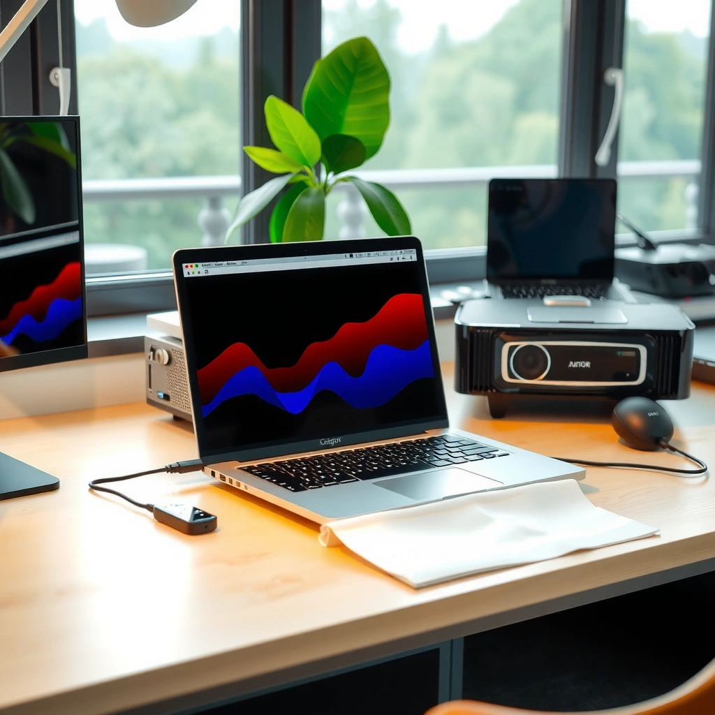 Laptop Projector - how to connect a laptop to a projector