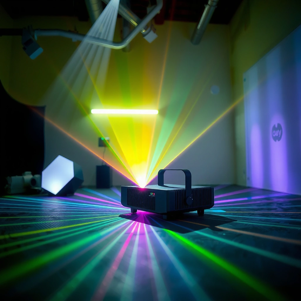 Laser Light Source - how does a laser projector work