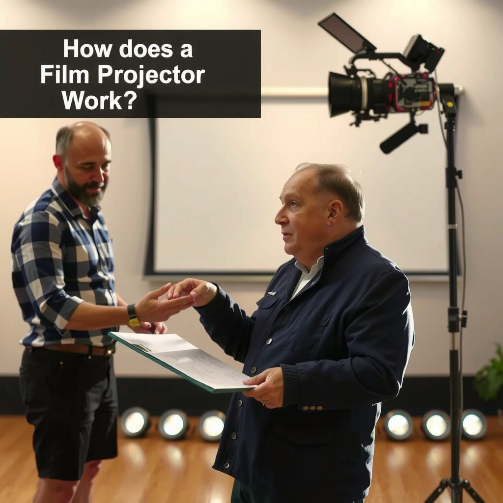 Light Source and Condenser System - how does a film projector work