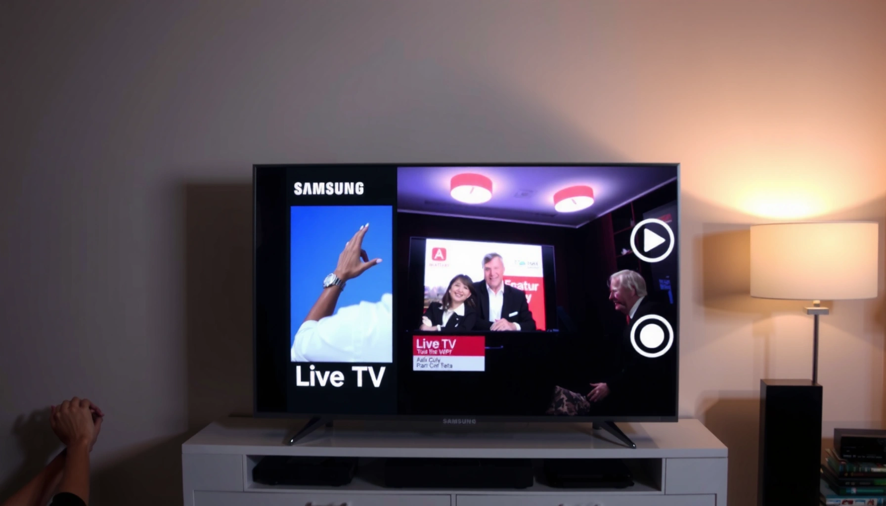 A guide on how to put live TV on Samsung Smart TV with step-by-step instructions.