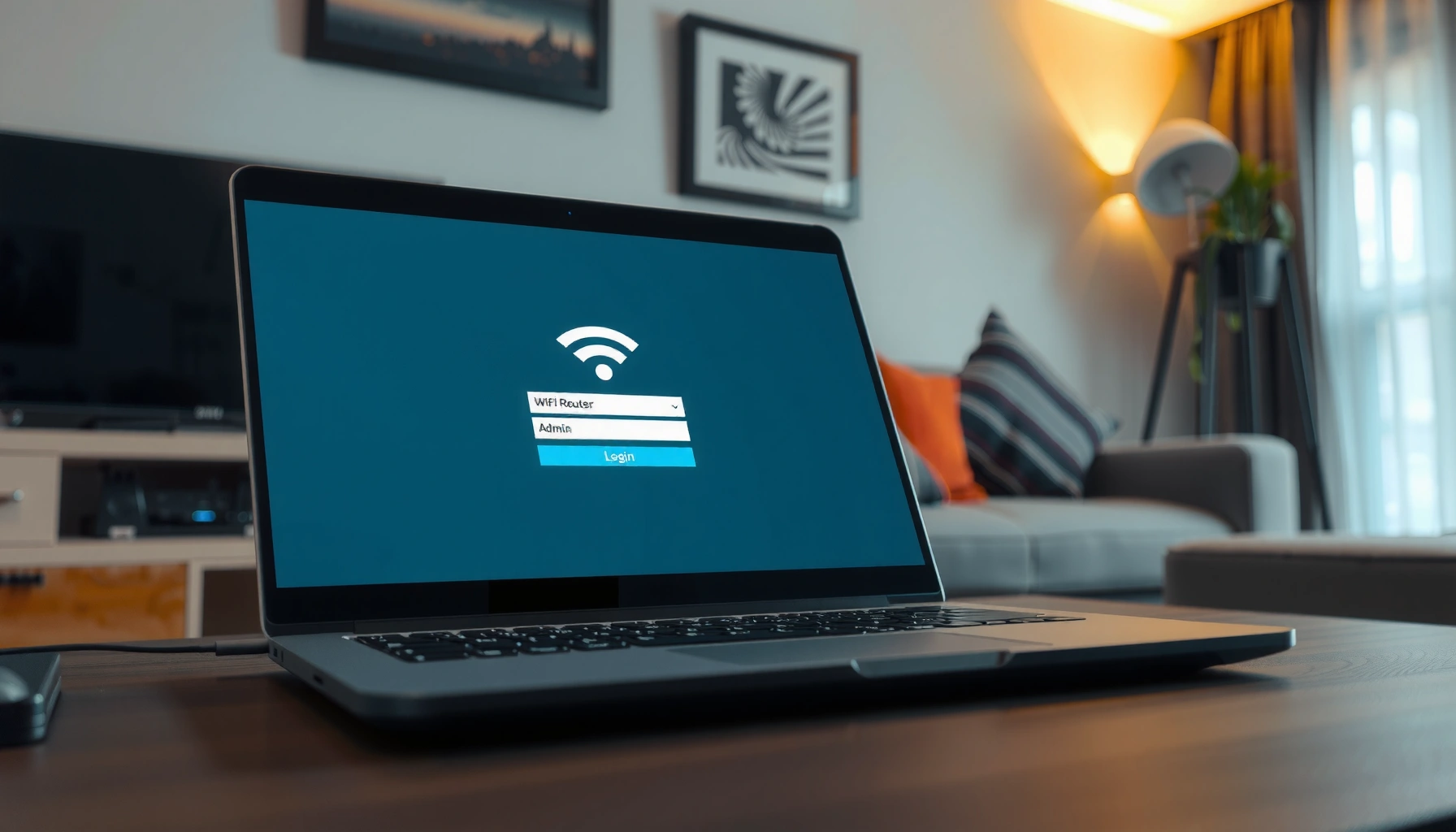Step-by-step guide on how to log on to your router for configuration and settings access.