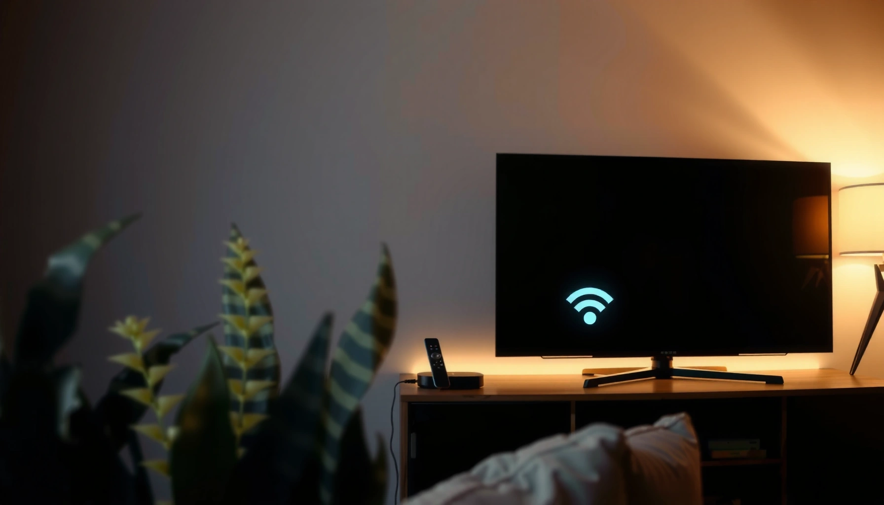 A person upgrading their TV to a smart TV with easy methods and tips.
