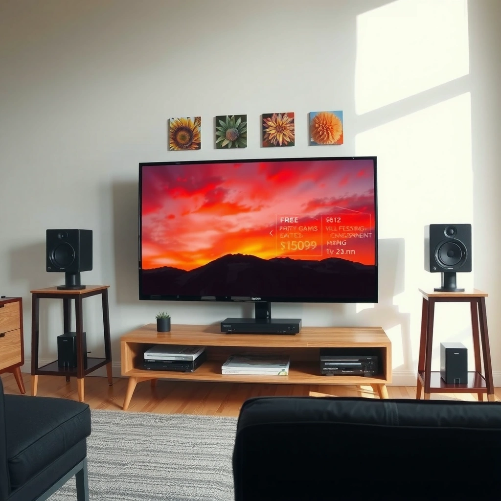 A diagram showing how to measure viewing distance for selecting the right TV size.