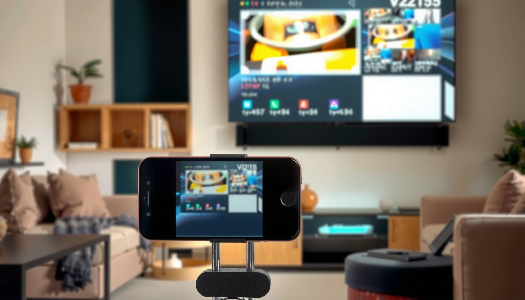 Step-by-step guide on how to mirror an iPhone to a Smart TV for seamless streaming.