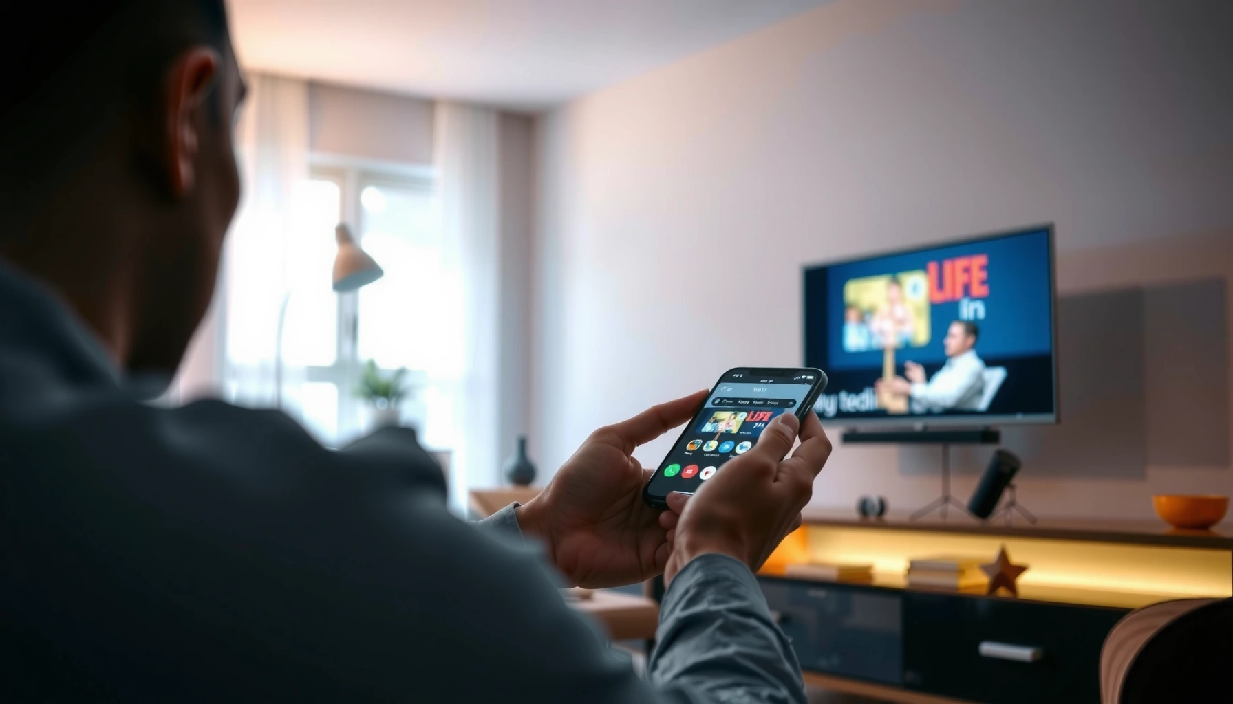 Step-by-step guide to mirror your device to a Smart TV for easy viewing.