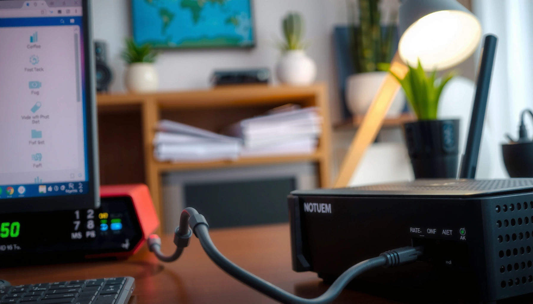 Step-by-step guide to configure a modem with a router for optimal internet setup.