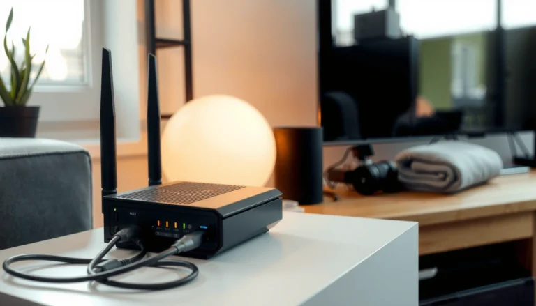 Infographic explaining the difference between a modem and a router for home internet setup.