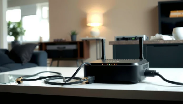 Illustration showing the difference between a modem and a router for home internet setup.