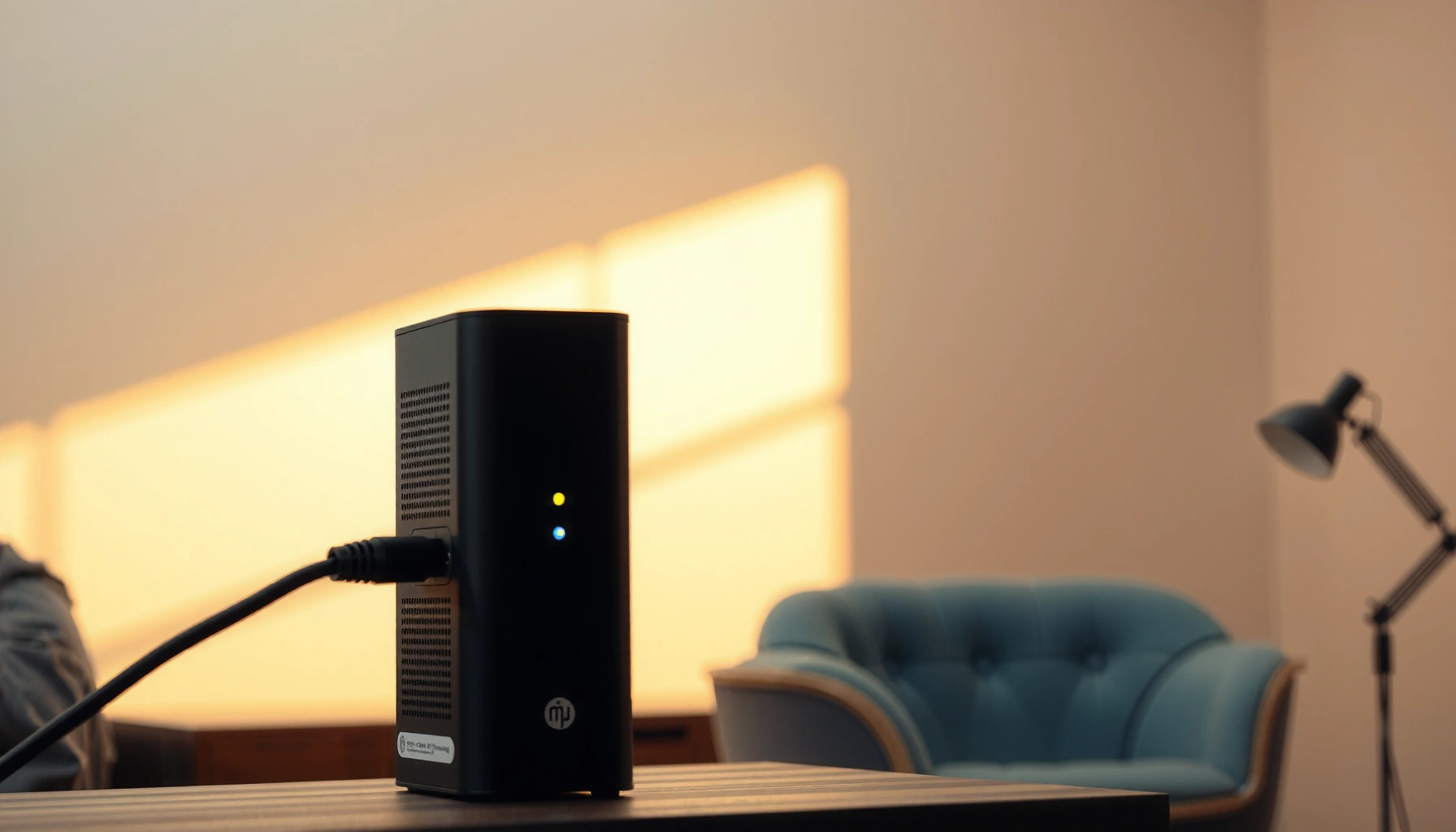 Step-by-step guide on how to set up a modem for internet connectivity.