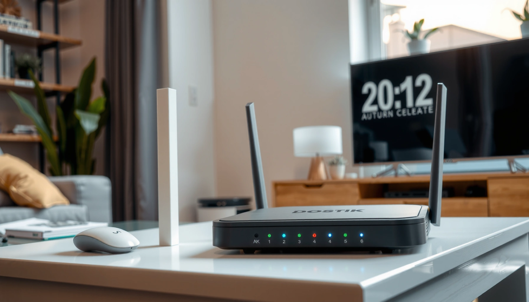 Illustration showing the difference between a modem and a router for internet connectivity.