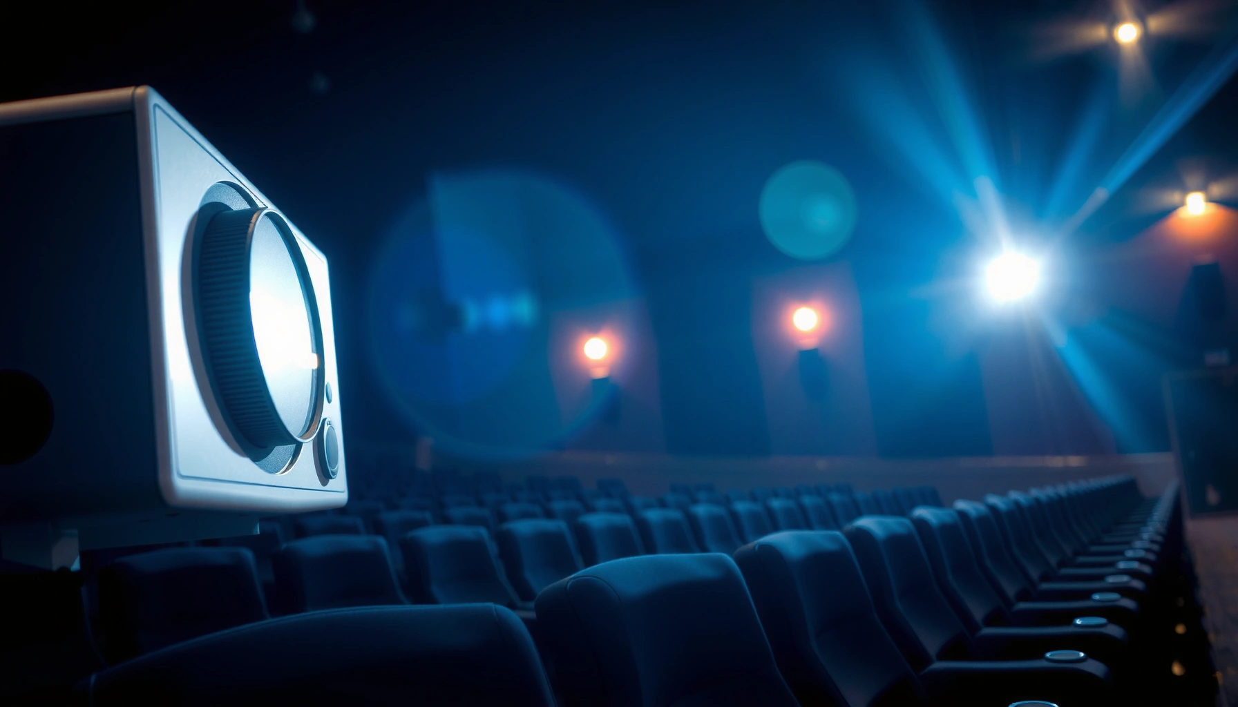 An overview of modern cinema projectors and their working mechanisms in film production.