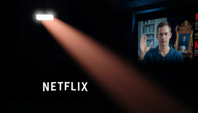 A projector displaying Netflix, showcasing compatibility and setup tips for streaming movies.