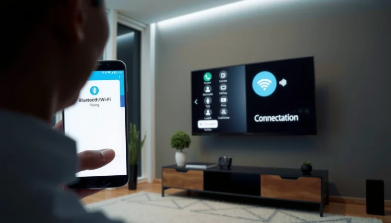 Step-by-step guide on pairing an Android phone with a Smart TV for seamless connectivity.