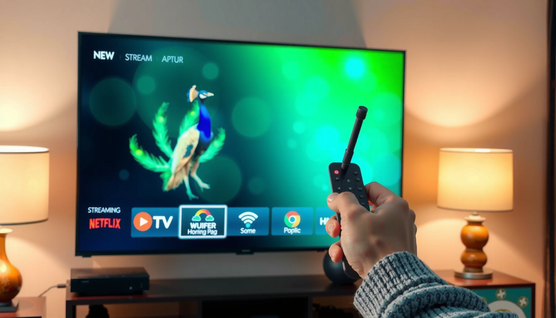 Step-by-step guide to setting up Peacock on a Smart TV.
