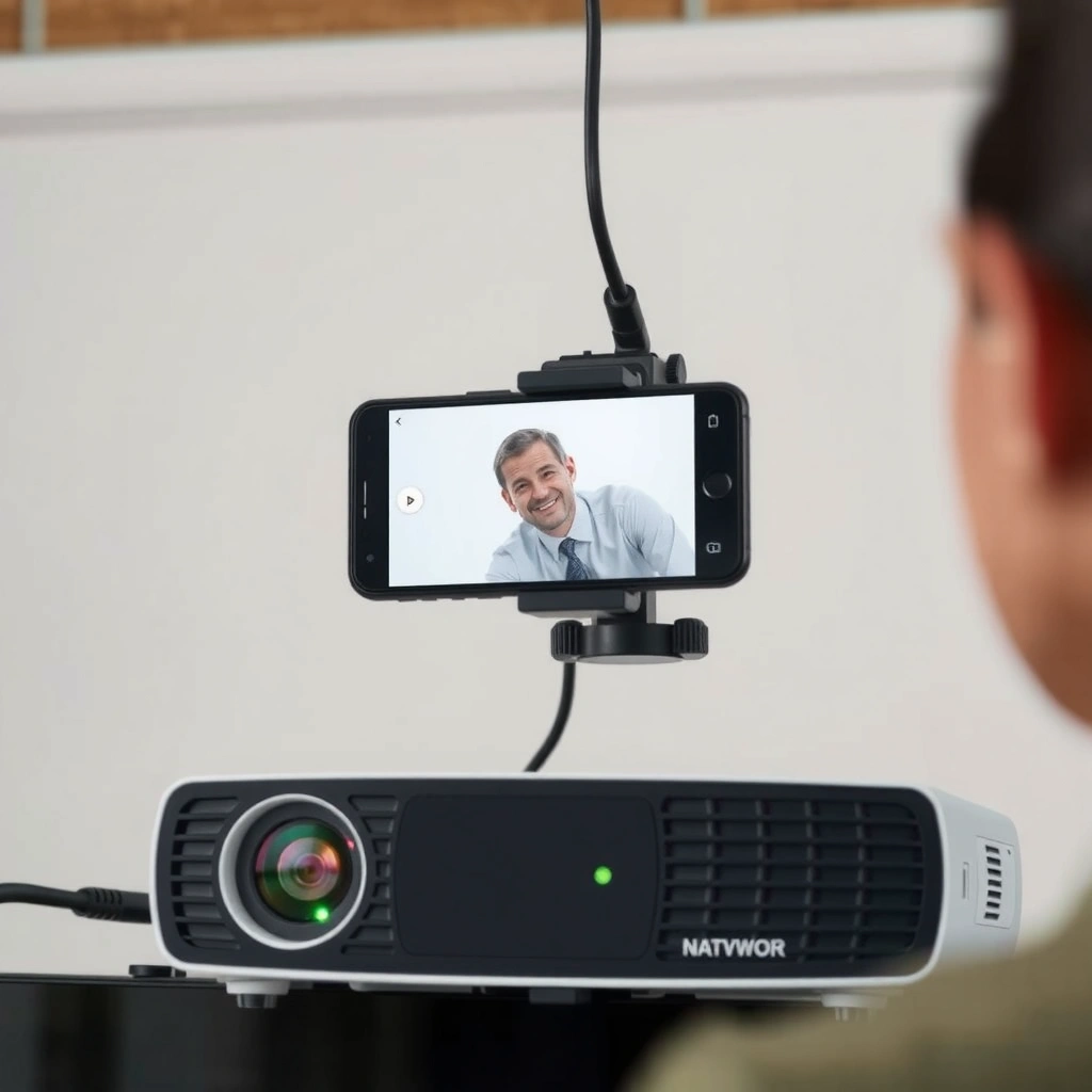 Phone and Projector Ports - how to hook up phone to projector