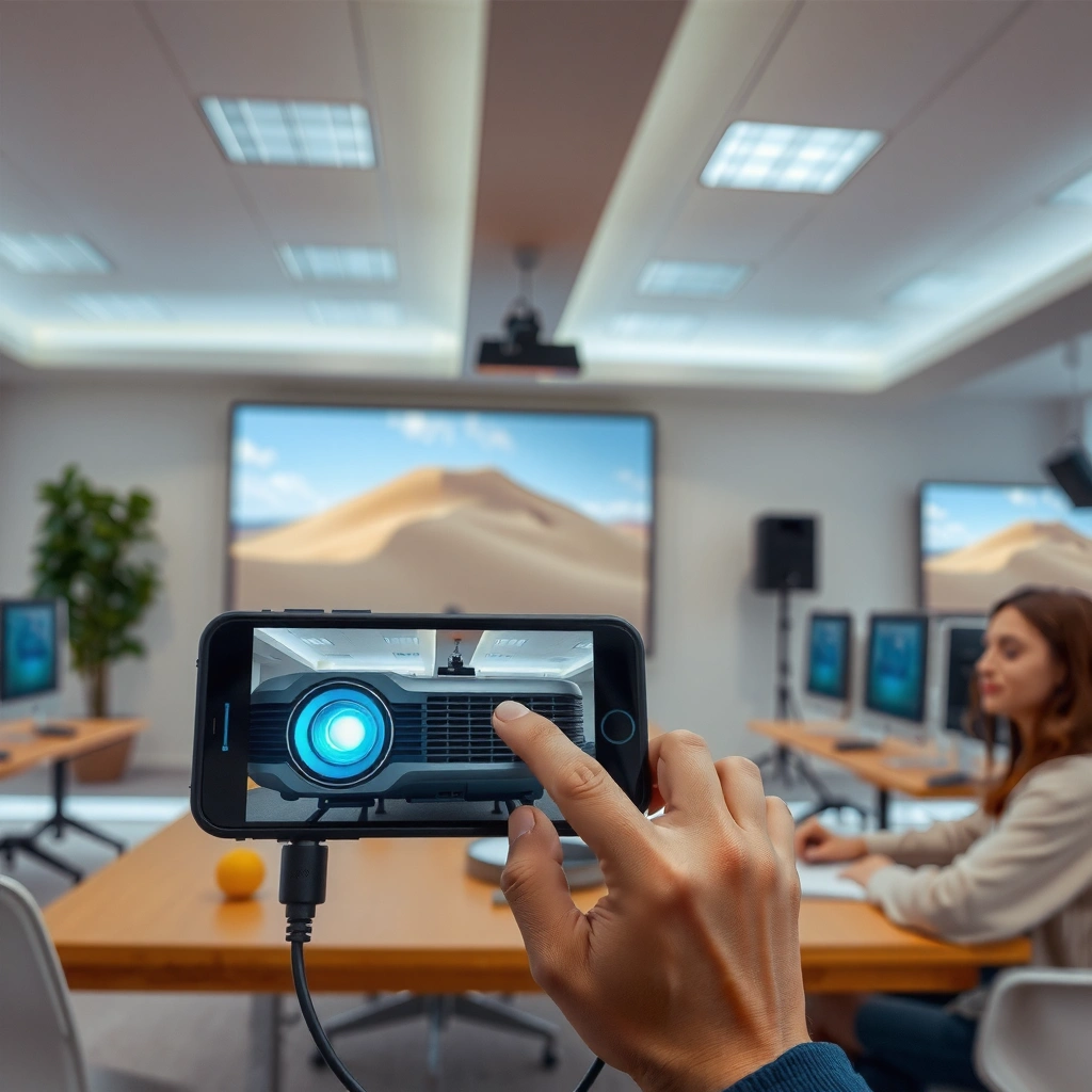 Phone and Projector Ports - can you connect a projector to your phone