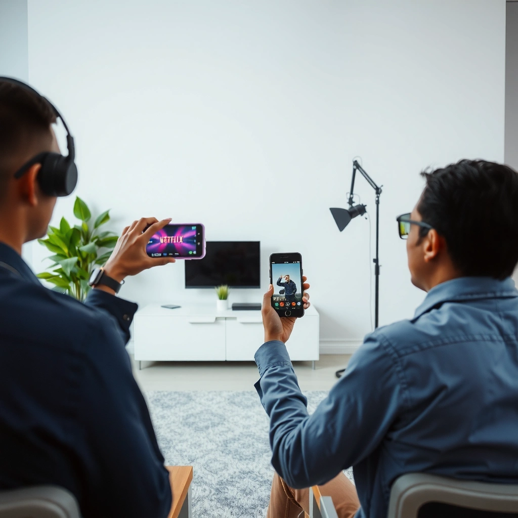 Phone and TV Compatibility - can you project netflix from phone to tv
