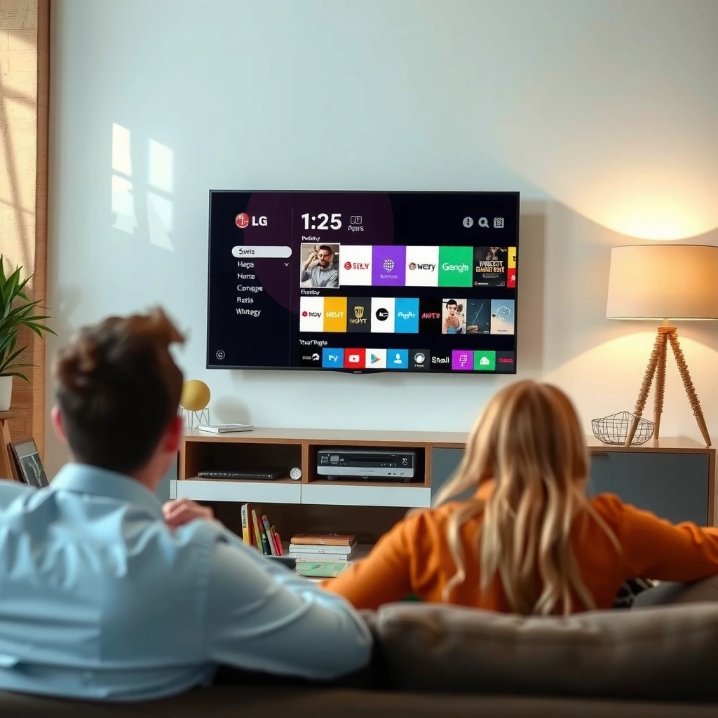 Overview of popular streaming apps available on LG Smart TV for entertainment options