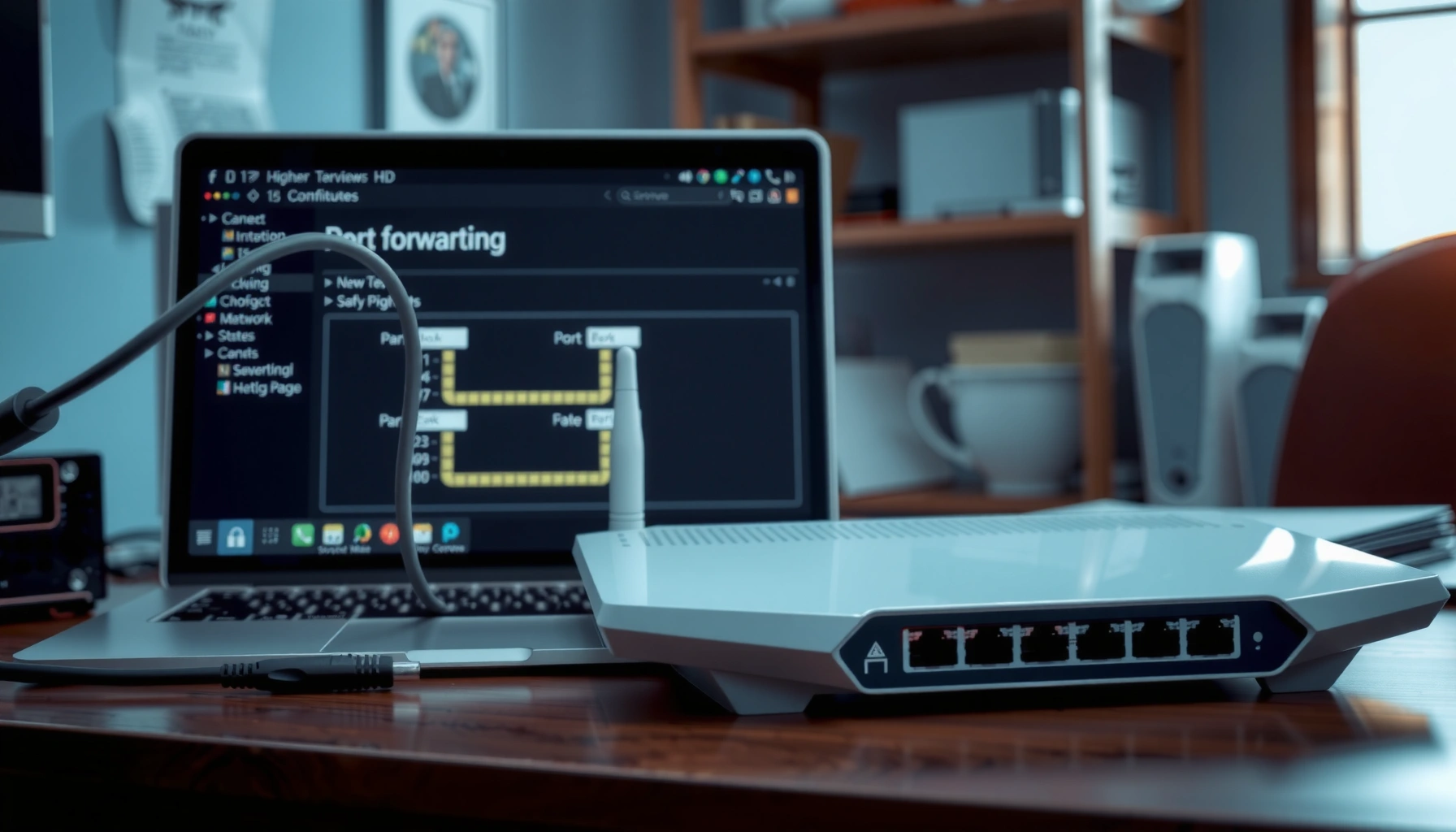 Step-by-step guide on how to do port forwarding for better network access and performance.