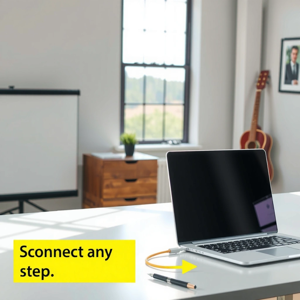 Ports and Cables - how to connect an epson projector to a laptop