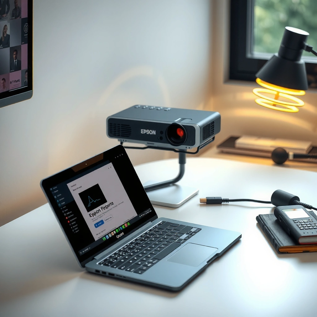 Ports Cable - how to connect epson projector to laptop