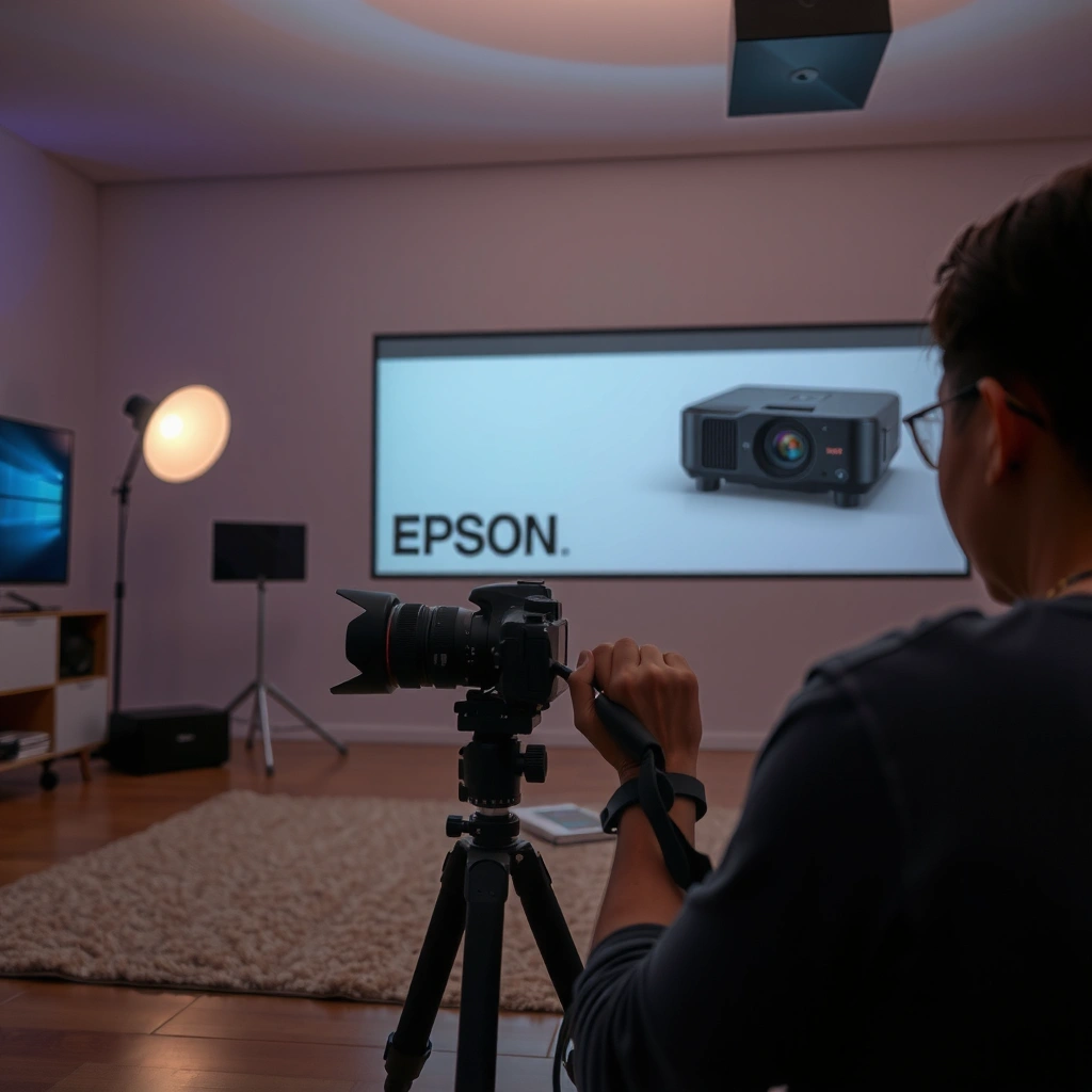 Power Connections - how to turn on an epson projector
