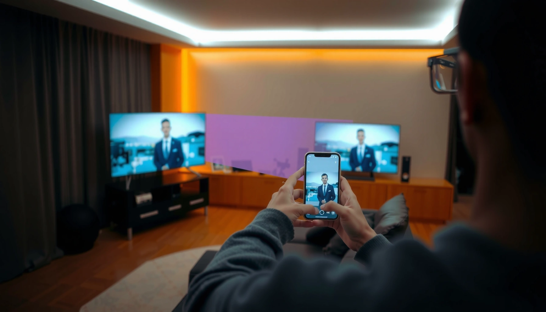 Step-by-step guide on how to project your iPhone screen to a TV.