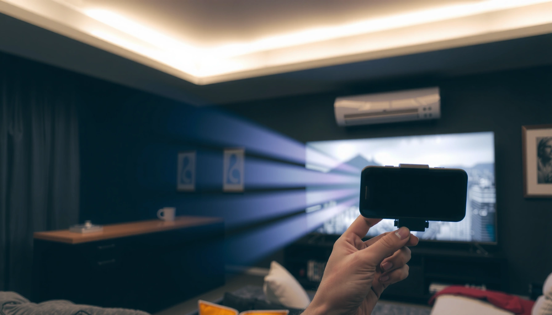 Step-by-step guide to project your phone screen onto a TV easily.