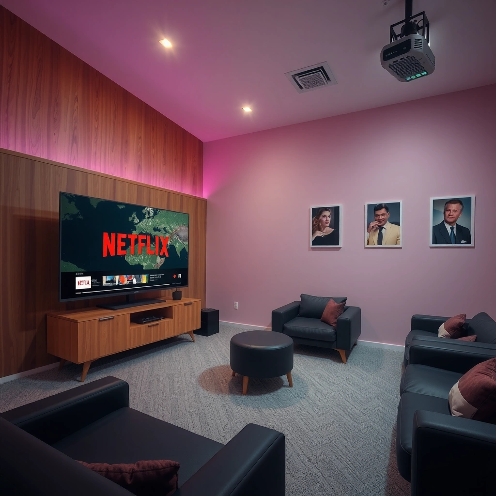 Projector - how to watch netflix on projector