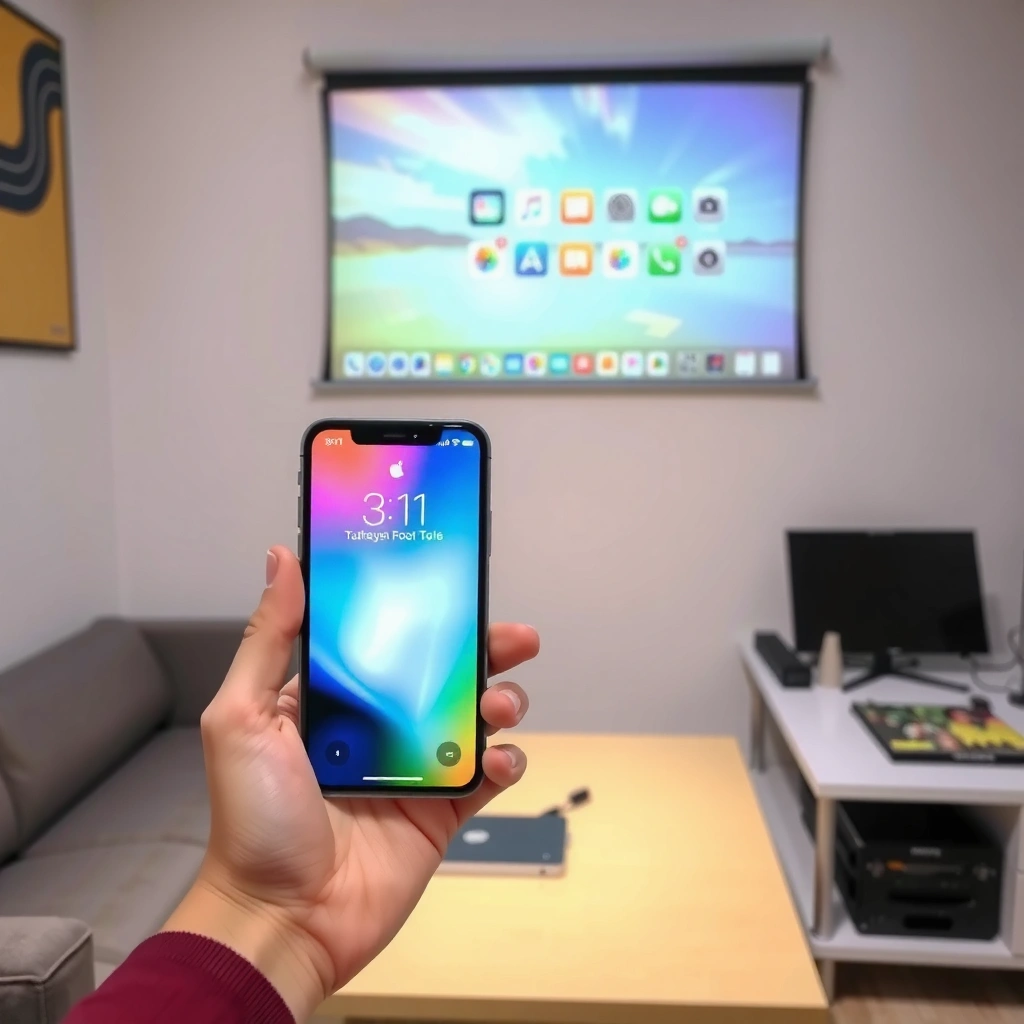 Projector - can i connect iphone to projector with usb