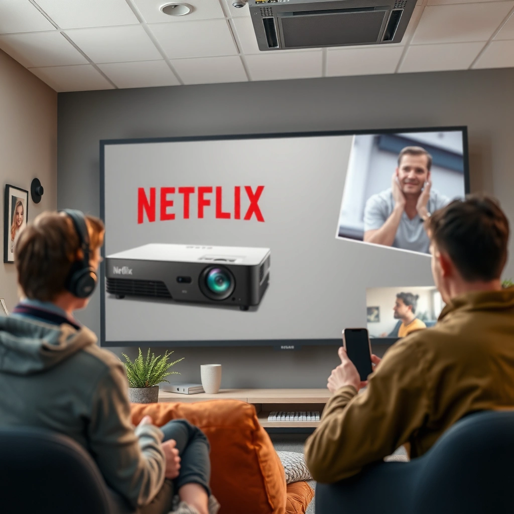 Projector - can you play netflix on projector