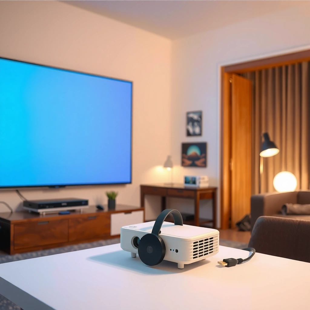 Projector - can you plug a chromecast into a projector