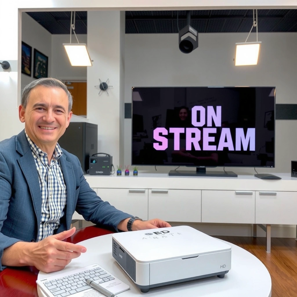 Projector - can you stream on a projector