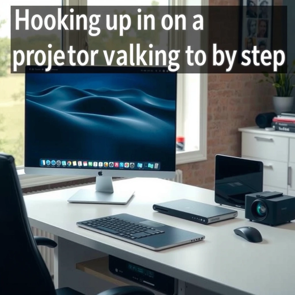 Projector and Computer Ports - how to hook up a projector to a computer