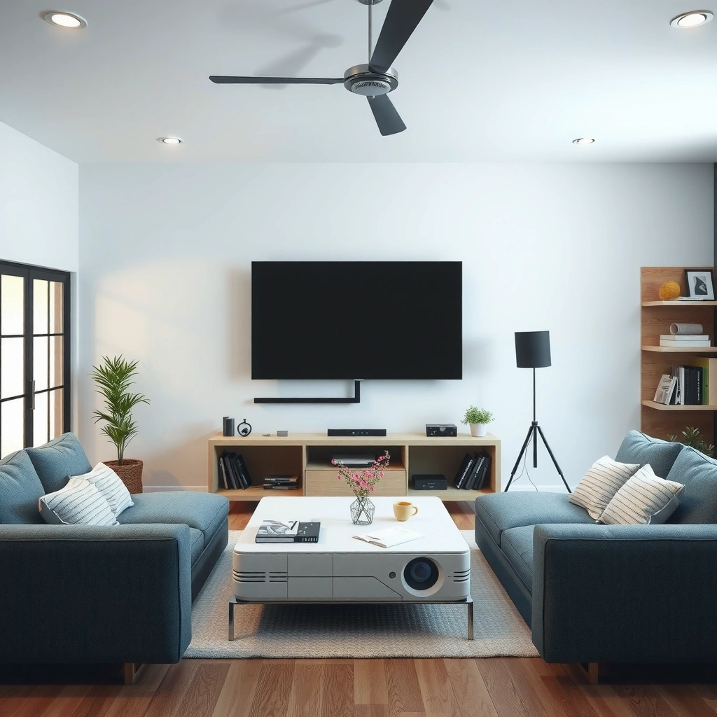 Projector and TV Ports - can you connect a tv to a projector
