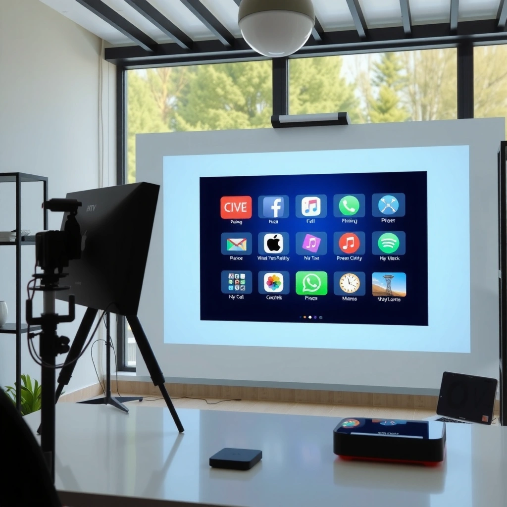 Projector Inputs - can i connect an apple tv to a projector