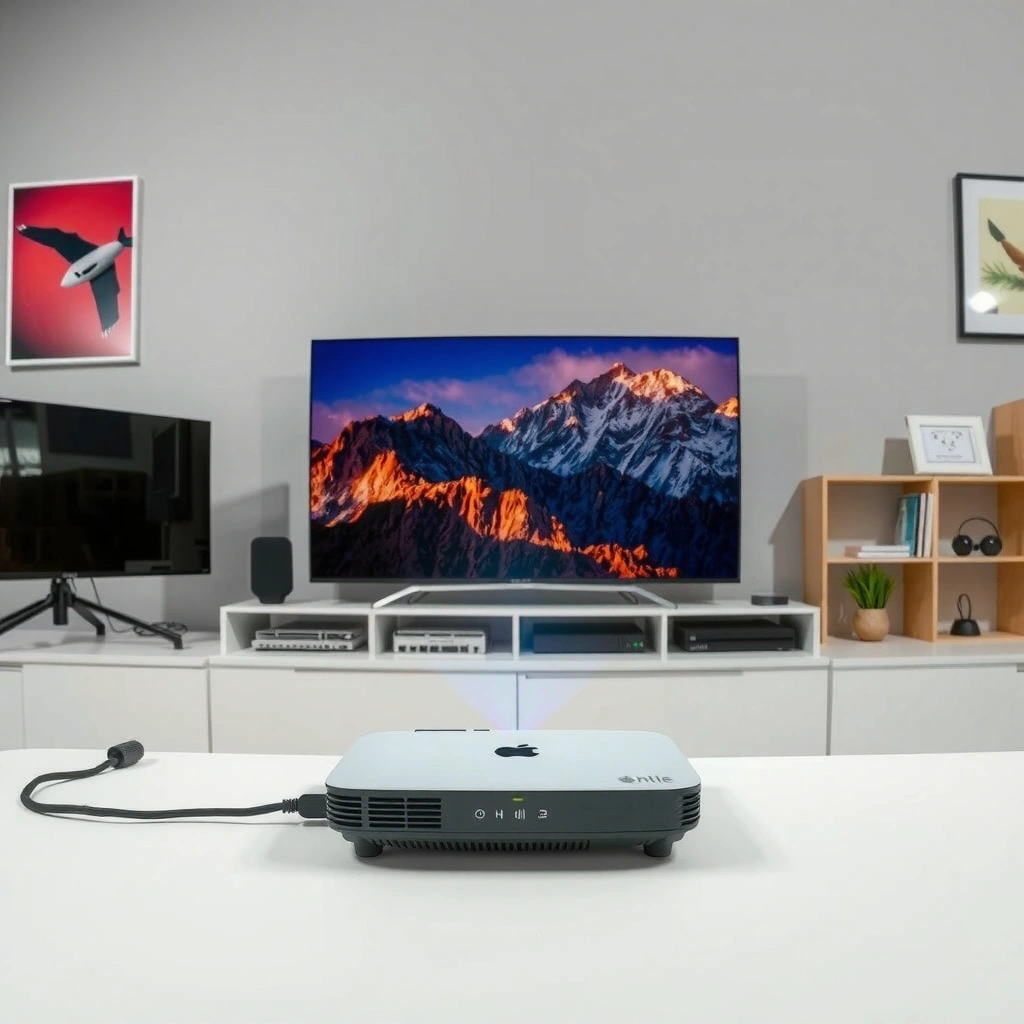 Projector Inputs - can i connect apple tv to projector