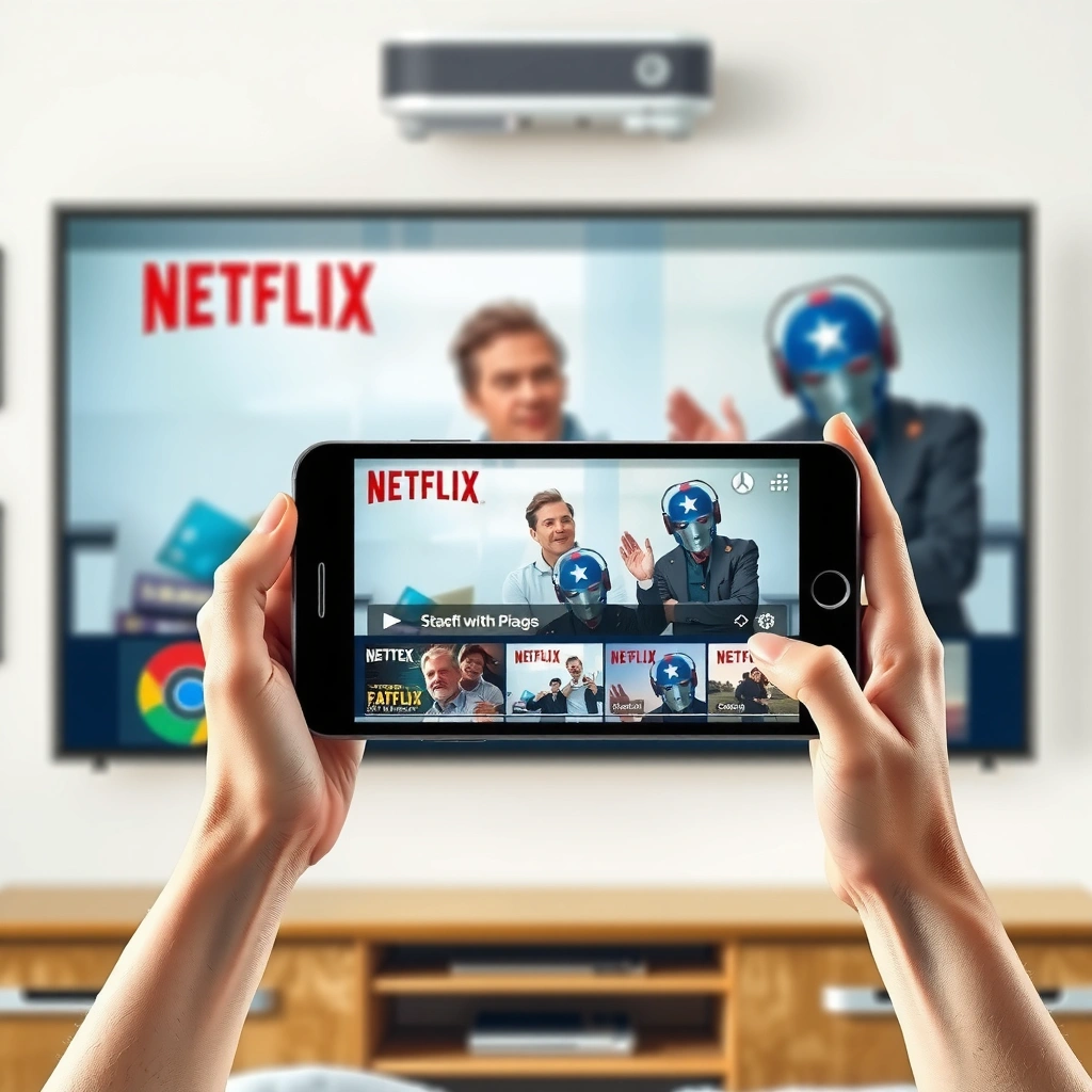 Projector iPhone Compatibility - how to watch netflix on projector from iphone